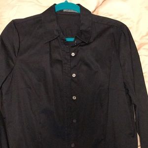 Limited size large women long sleeve black shirt